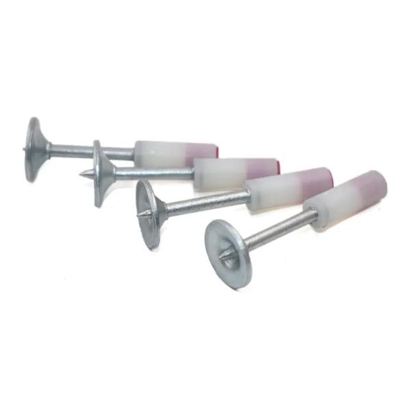 Smooth Shank 8.0mm Head Diameter Ceiling Nails for Integrated Power Actuated Nail Gun