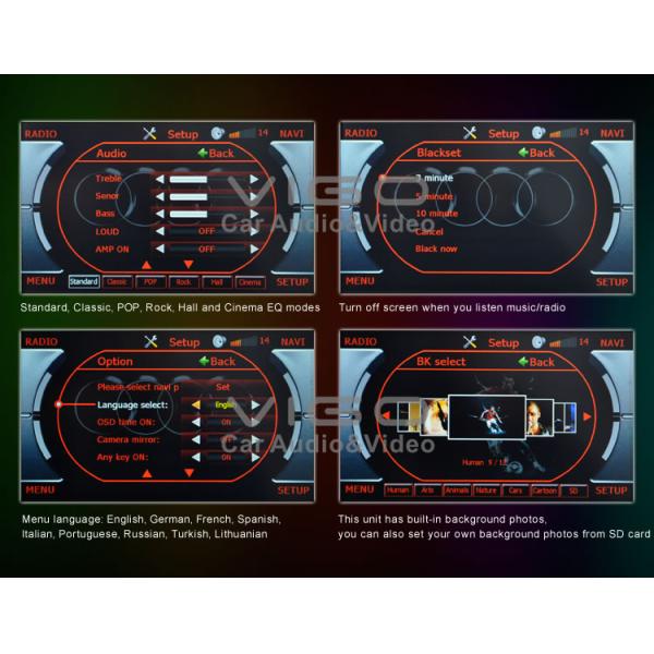 Audi A4 S4 Car Stereo Sat Nav Multimedia VAA7181