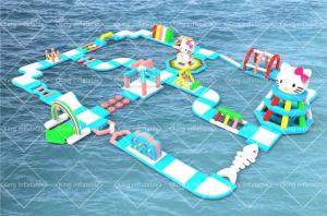 Wholesale Floating Cat Theme Bespoke Design Inflatable Water Games Park from china suppliers