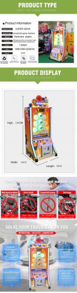 Indoor Equipment Shot Ball Redemption Arcade Game Machine English / Chinese Version