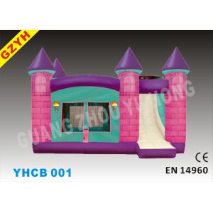 Wholesale PVC Inflatable Combo Bouncers with Slide Jumping House YHCB-001 in 6.5*4.5*4m from china suppliers