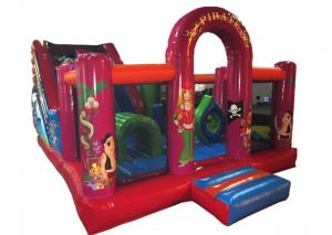 Wholesale Best sell inflatable combo China pirate themed inflatable combo inflatable bouncer plus slide for commecial from china suppliers