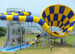 Wholesale Medium Tornado Water Slide / Commercial Extreme Water Slides For Gigantic Aquatic Park from china suppliers