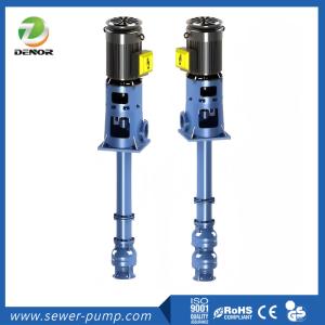 Wholesale DENOR Vertical Long Axis Industrial Wastewater Pump For Sewage Treatment Plants from china suppliers