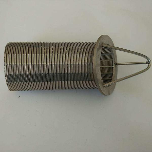 Quality 12 Inch Stainless Steel Mesh Filter Baskets , Stainless Steel Perforated Cylinder for sale
