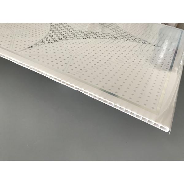 Beautiful Appearance PVC Ceiling Boards Four - Pointed Star Shining Design