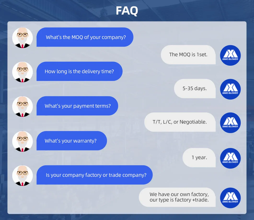 FAQ about secondary air fans - common questions and answers
