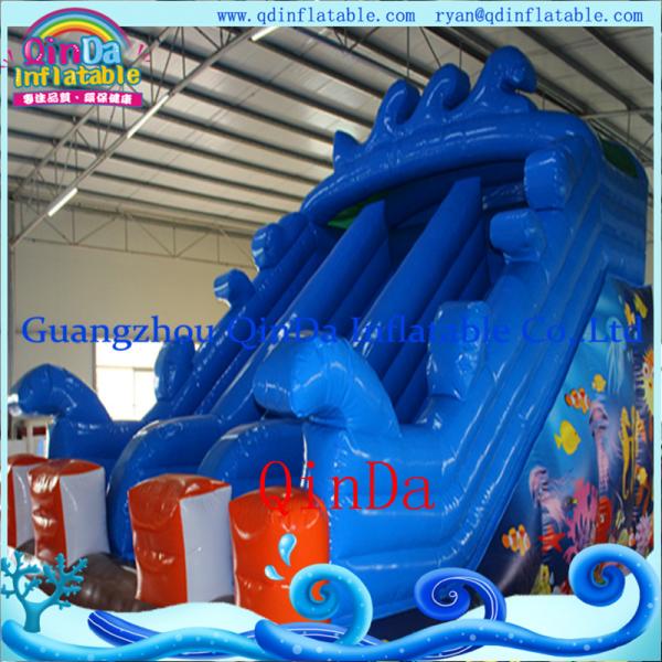Quality Giant Inflatable Water Slide Toy for Inflatable Swimming Pool Slide for sale