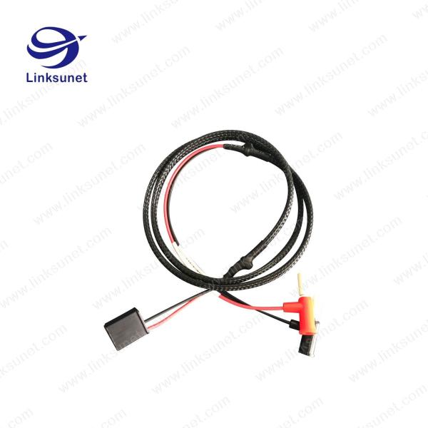 Molex 34803 series 24AWG Banana plug wire harness with Fully automatic terminal machine
