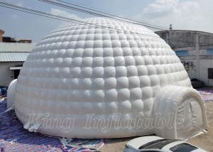 Wholesale EN71 Inflatable Igloos White PVC Commercial Rent Event Exgibition Air Blow Up Inflatable Tent from china suppliers