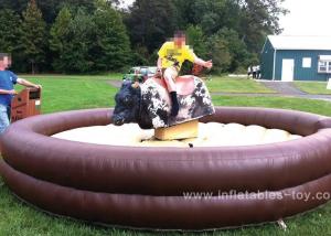 China Customized Mechanical Bull Riding , Mechanical Rodeo Bull For Adults on sale