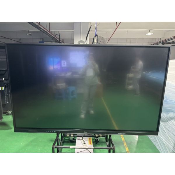 86 Inch Interactive Whiteboard with Infrared Touch and Android 13 for Office Meetings and Education