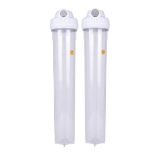 China Transparent Filter Bottle Anti-Explosion Compression Resistance Water Filter Housing on sale