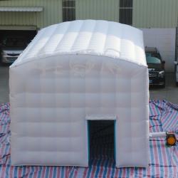 China White Outdoors Inflatable Party Tent Commercial Inflatable Camping Tent for sale