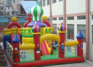 Wholesale 0.55mm PVC Tarpaulin Inflatable Bouncy Castle House, Inflatable Fun Park from china suppliers