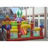 Buy cheap 0.55mm PVC Tarpaulin Inflatable Bouncy Castle House, Inflatable Fun Park from wholesalers