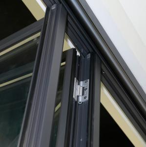Wholesale Heavy Duty Aluminium Bi Fold Doors Powder Coating With Tempered Glass from china suppliers