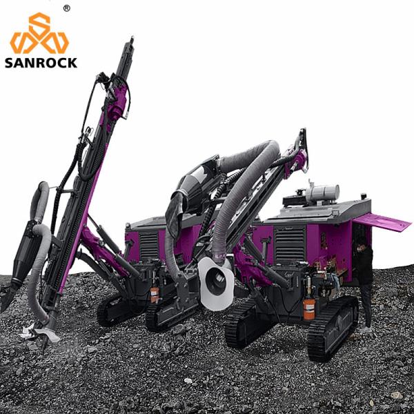 Hydraulic Borehole Drilling Rig Machine Mining Crawler DTH Drilling Rig Equipment