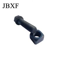 Hexagon Head Metric Track Shoe Bolts / Excavator Bolt 1200Nm 30-100mm For Torque for sale