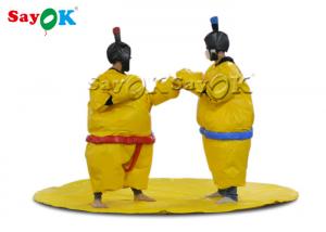 Wholesale Waterproof Yellow 1.8m Inflatable Sumo Wrestling Suits from china suppliers