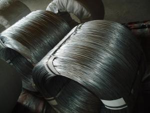 China High Tensile Flat Stainless Steel Wire 0.5mm , Soft Black Annealed Wire on sale