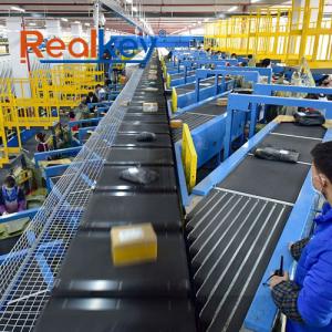 China High Efficiency Flexible Conveyor Belt Machine Conveyor Belt Sorting System on sale