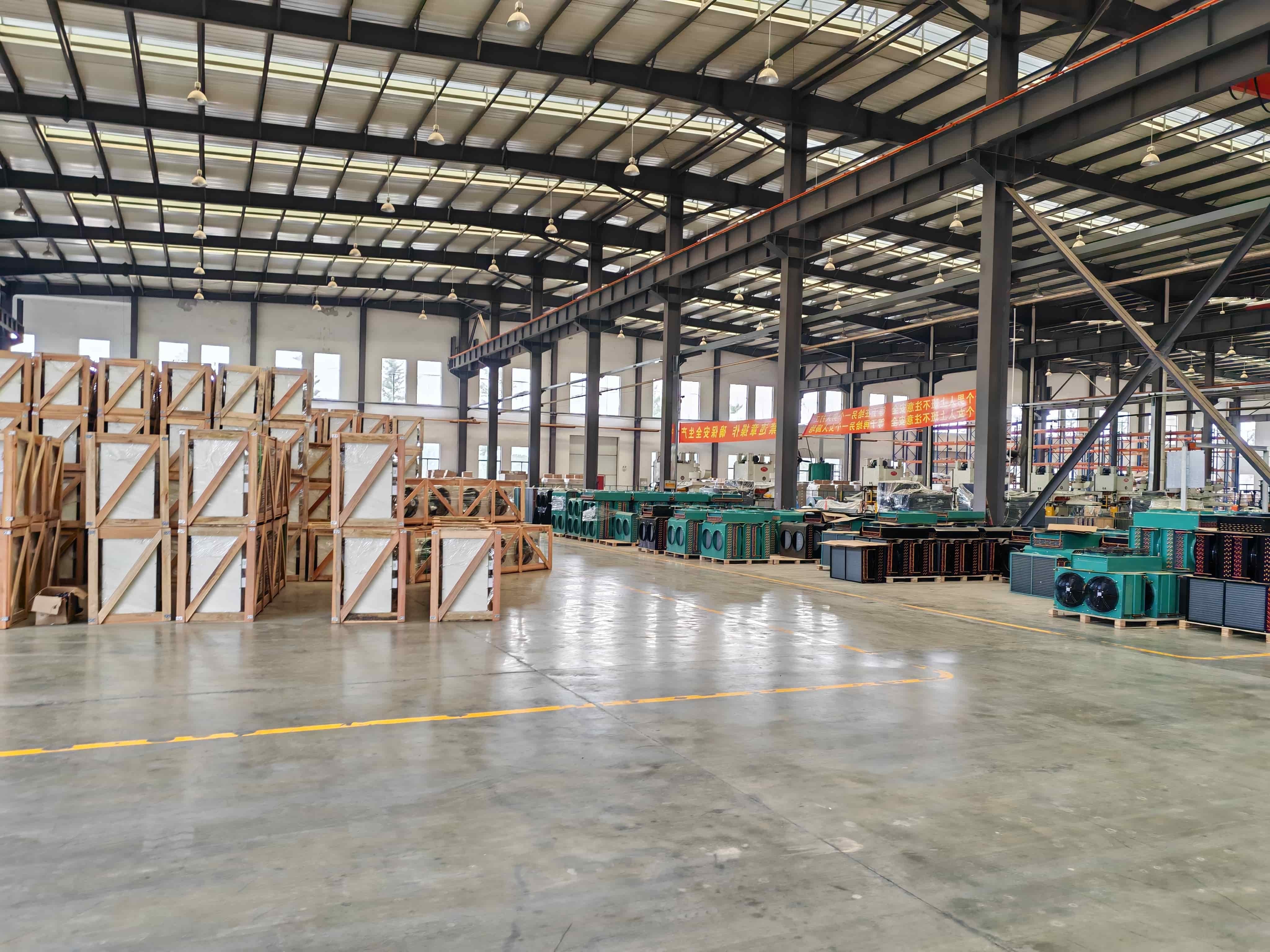 Stain-resistant High-efficiency DD255 Evaporator for Large Central Cold Distribution Warehouse