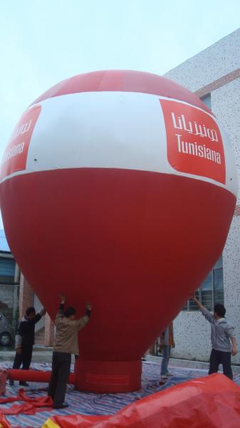 Quality Red Promotion Inflatable Advertising Products , Advertising Balloons For Rent for sale