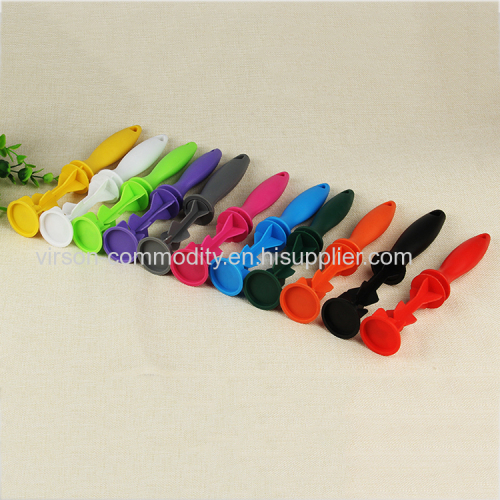 Plastic Lint Roller Vertical Carved Handle