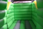 Green Color Adult Bounce House Inflatable Tractor Bouncer Double Line Sewed