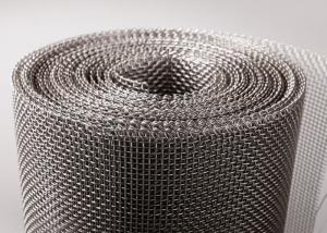 China Alloy Woven Wire Cloth Mesh , Monel Wire Mesh Low Elongation Carious Hole Shapes on sale