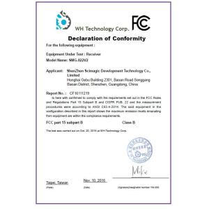 Shenzhen Scimagic Technology Development Co., Ltd Certifications