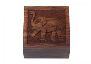 Wholesale Handmade Mysterious Style Personalized Wooden Gift Boxes With Reliefs from china suppliers