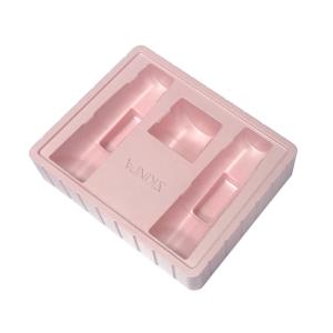 Custom Pink PS Plastic Blister Tray for Cosmetic Packaging