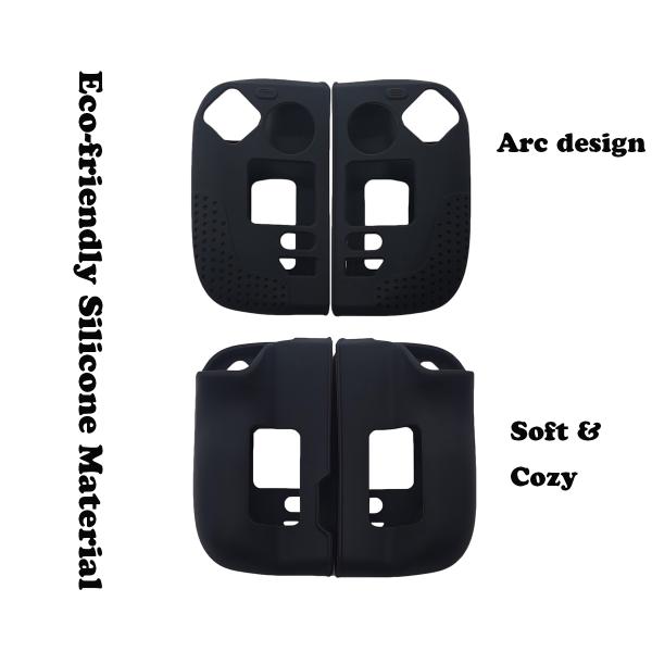 Split Design Non-Slip Texture Handle Case For Steam Deck Anti-Skid