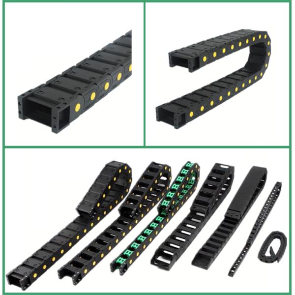 20X38 15mm X 30mm Black Cable Drag Chain Suppliers For CNC Machine