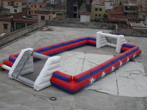 Wholesale China Supplier Inflatable Sports Football Pitch Without Floor Sheet , Inflatable Soccer Field from china suppliers