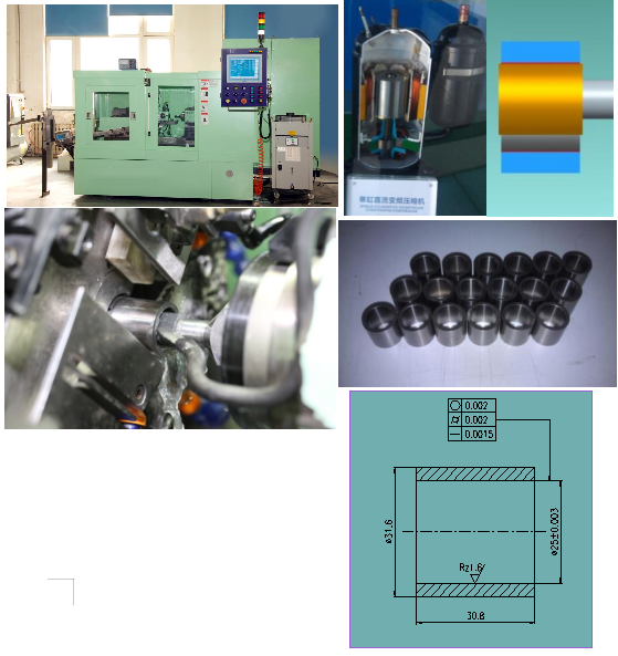 High Speed CNC Internal Grinding Machine HMN-110 With CBN Grinding Wheel