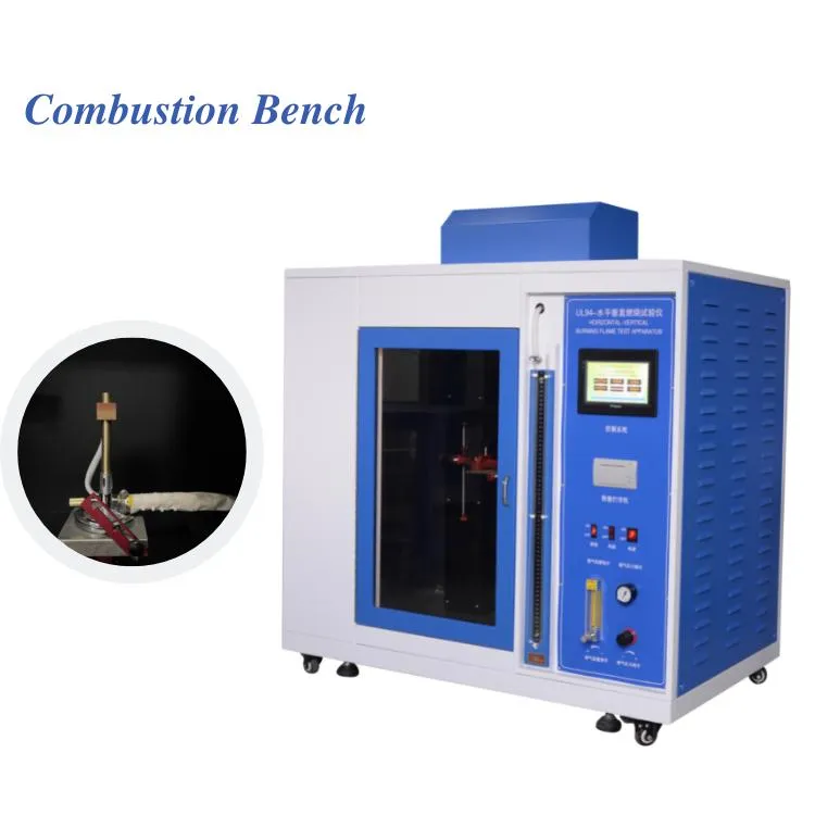 Laboratory UL94 Flame Test Apparatus Combustion Chamber Tester For Plastic