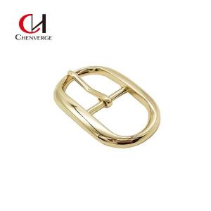 China Brass Oval Center Bar Belt Buckles Thickness 5mm Anti Erosion on sale