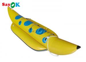 Wholesale 10 Persons Single Body Inflatable Banana Boat For Water Game from china suppliers