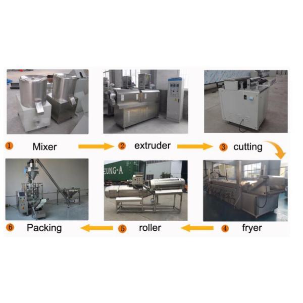 Fully Automatic Pani Puri Making Machine , Fried Snack Food Processing Machinery