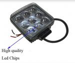 Multi Color 27W 4D LED Vehicle Work Light With 4D Reflector IP 67 Waterproof