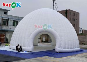 Wholesale Giant Fire Proof Inflatable Dome Tent For Advertising Inflatable Igloo Dome Tent Structure from china suppliers