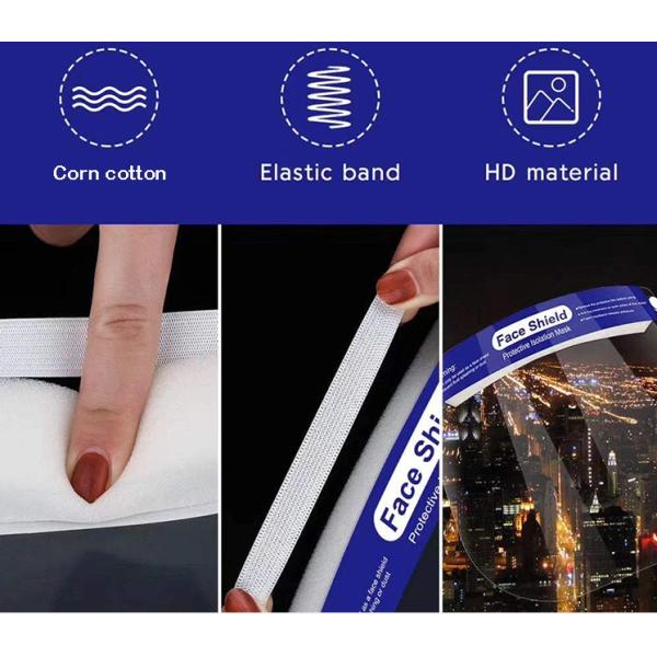 32*22cm Anti Fog Face Shields
