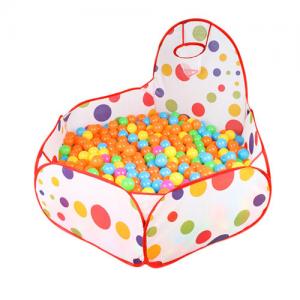 China Toddlers Play Tent Ball Pit Pool with Basketball Hoop Storage Bag WIthout Ball on sale