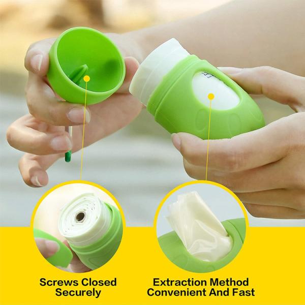 Oem White PVA Biodegradable Water Soluble Bag For Dog Waste