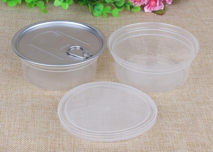Fold Airtight PP Cap Canisters Plastic Sauce Bottles For Beverage