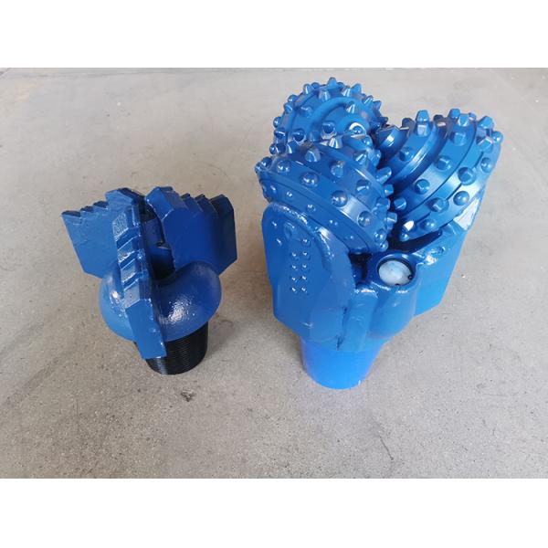 Api Certificated 3 Wings / Blades Pdc Step Drag Bits For Water Well Drilling