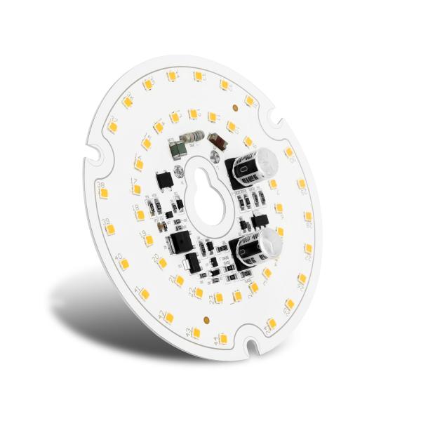 16W 1800lm SMD2835 Dimmable LED Module Alu PCB 230V flicker free module